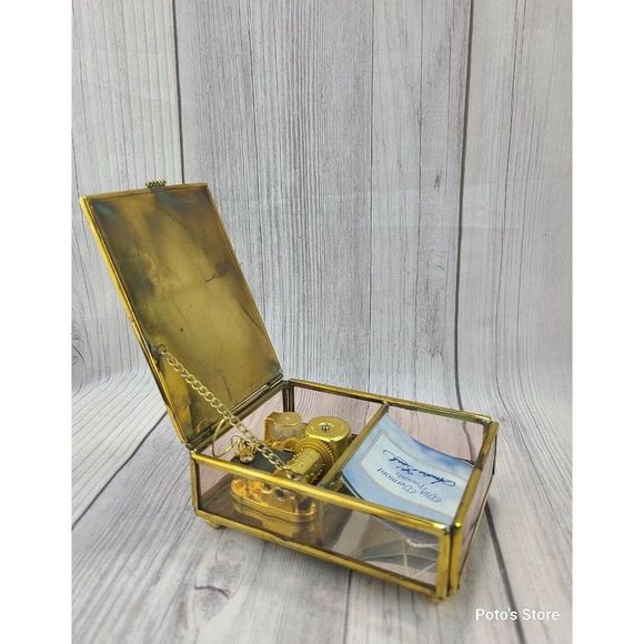 00's Via Vermont By Sandra Kuck #664561 "Two Girls At Piano" Music Trinket Box - Picture 9 of 12